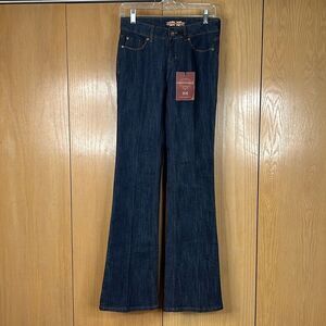 Makers of True Originals Deluxe Moto Flare Jeans Sz 26